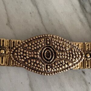 Unique Vintage Gold-Tone Boho Decorative Belt